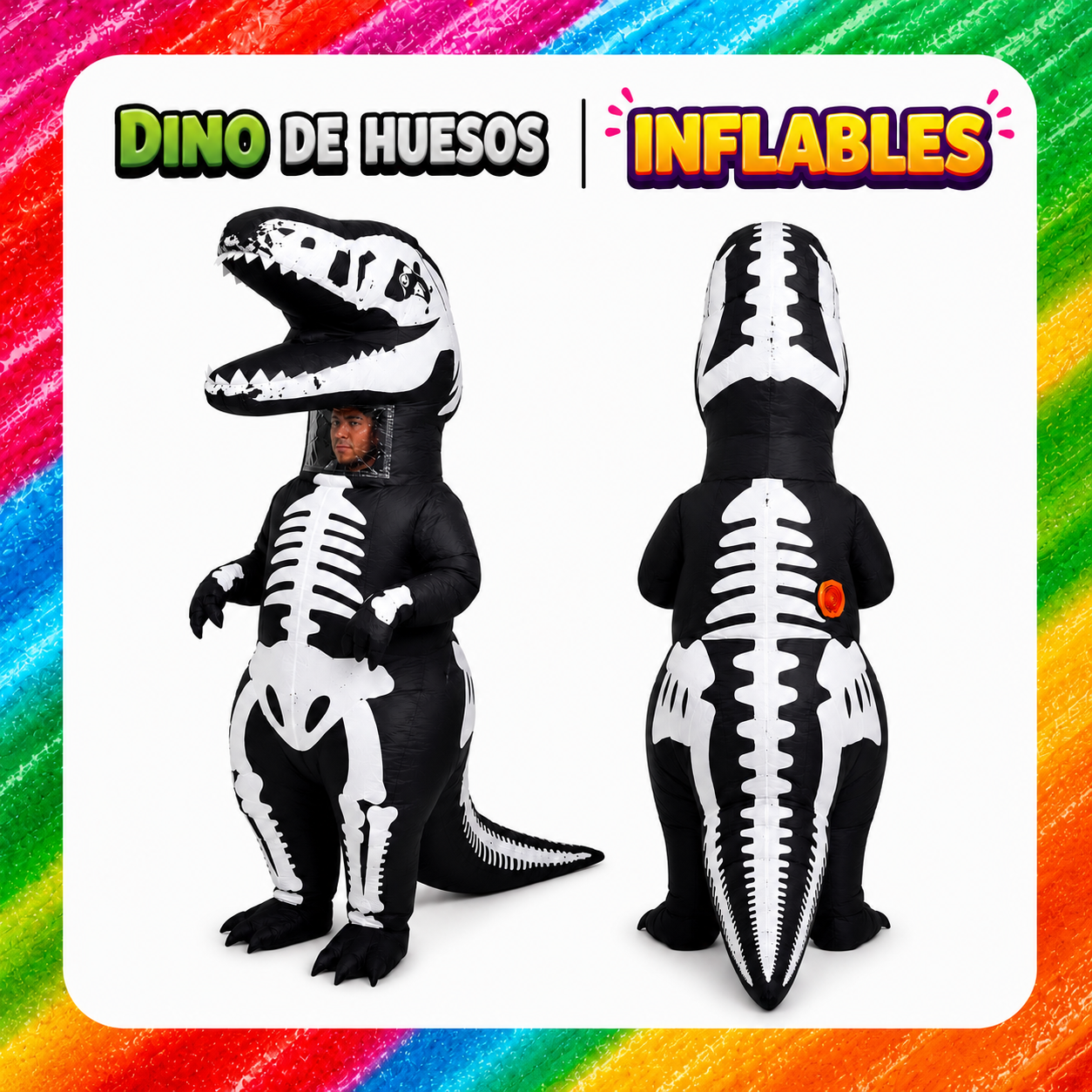 DINOSAURIO DE HUESOS