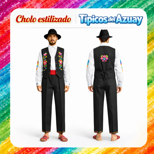 CHOLO ESTILIZADO NEGRO